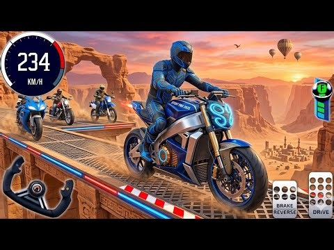 Impossible Bike Stunts 😱 Can I Complete This Crazy Racing Challenge? | Extreme Gameplay