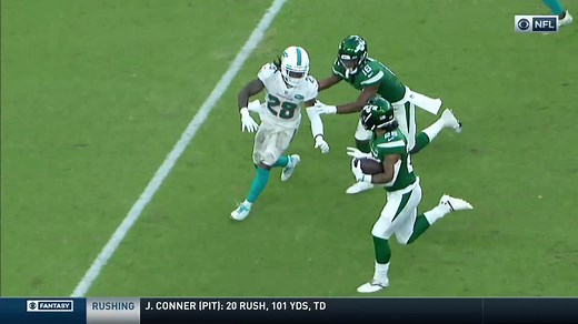 Ty Johnson turns on the jets for explosive 34-yard run