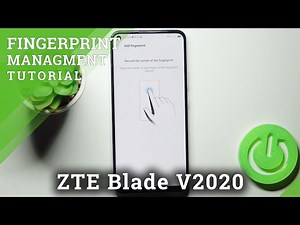 How to Add Fingerprint to ZTE Blade V2020 Set Up Fingerprint