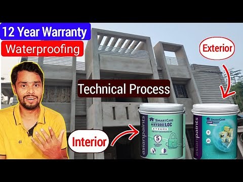 Wall Waterproofing Technical Process | Asian Paints Damp Proof