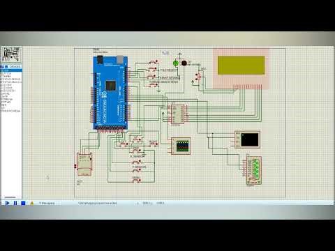 DIY Arduino-Based Embroidery Machine | Final Project Test in Proteus Simulation | TR Tech BD