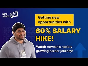 NxtWave Alumni Anvesh’s rapid growth in the IT Industry| ‪@NxtWaveTech‬