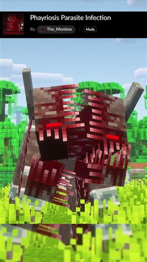 The New Parasite Mod for Minecraft! - Phayriosis Parasite Infection #minecraft