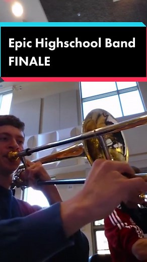 Smooth Arabesque Trombone Performance in Highschool Band