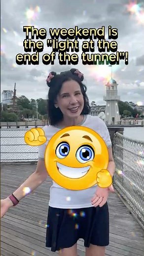 light at end of tunnel #americanenglish #disneyparks #learnenglish