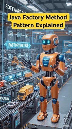 What is Java Factory Design Pattern? #shorts #java
