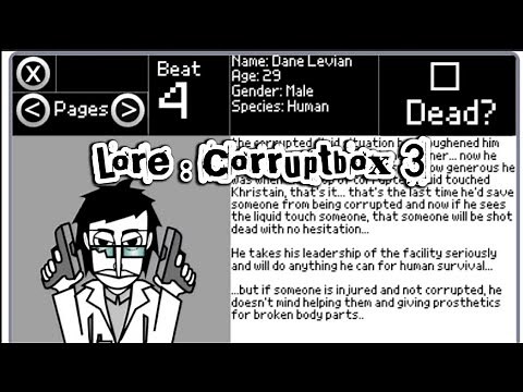 Lore all characters Incredibox Corruptbox 3 : Infected War v1.0