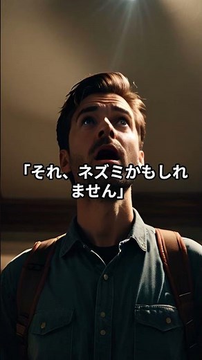 ネズミが逃げ出す音とは？天井裏から“ガリガリ音”が消える撃退法｜保存推奨Short