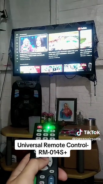 Cómo configurar el control remoto universal RM-014S