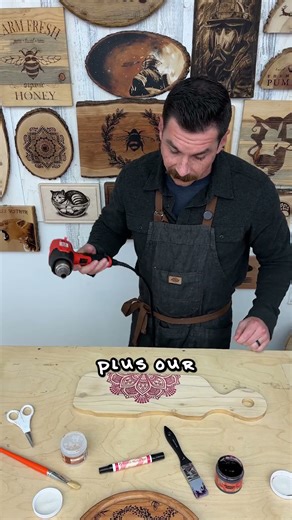 Handmade Pine Board in Less Than 10 Minutes 🔥