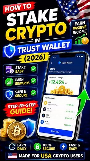 Trust Wallet Staking Tutorial For Beginners 🚀