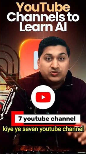 Free mein AI seekhna hai? Ye 7 Channels Best hain! 🤖🚀#shorts