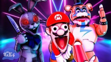 【SMG4/中字】马里奥在FNAF某安全漏洞（补档）