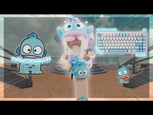 PLAYING MM2 AS HANGYODON *Keyboard ASMR*