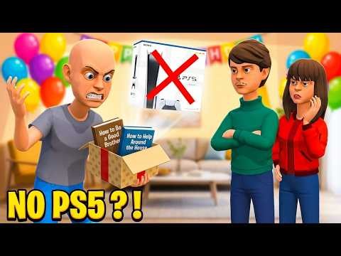 Classic Caillou Expected a PS5… But His Dad Did THIS on His Birthday😳