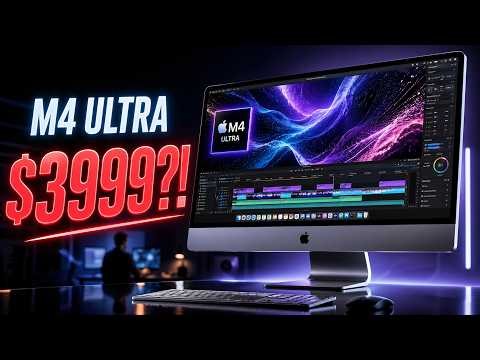 New iMac Pro $3,999: Latest Leaks | Apple Confirms Final Design + M4 Ultra Upgrades!