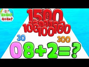 NUMBER MASTER: Number Evolution, Run: Merge Master Gameplay Walkthrough Android iOS (Math Games)