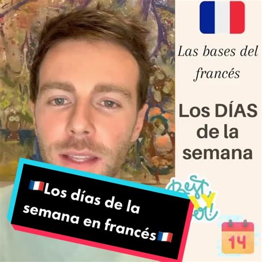 Días de la semana en Francés Fácil 🇫🇷