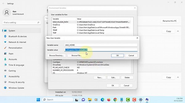 How To Install JDK 23.0.1 on Windows 11 x64