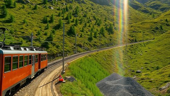 Zermatt to Gornergrat – Switzerland’s Most Scenic Cogwheel Train Ride (4K UHD)