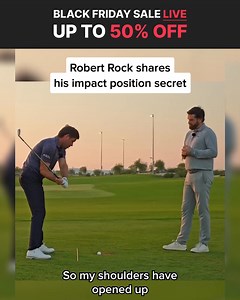Here's the truth about training aids... Most of them are built by marketers - they look good but don't actually product results. That's why we created TRS. Training aids designed by tour players, and actually used by tour players. And this Black Friday, we're doing our biggest ever deals on products like our TRS Slider - designed by swing legend Robert Rock. This training aid is quickly becoming a favourite amongst tour players and elite coaches, and nows the chance for you to get it at our best
