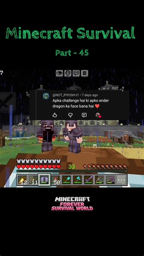 Minecraft Survival Part - 45 | Minecraft ||#minecraft #gaming #gameplay#shorts