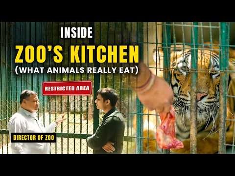 What Zoo Animals REALLY Eat (Visitors not allowed !) | India's first Zoo Podcast