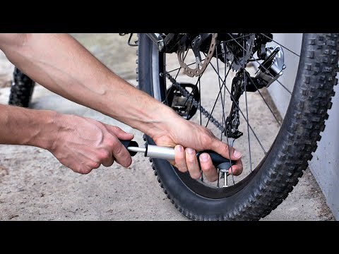 HOW TO USE THE BICYCLE PUMP | HOW TO USE THE BICYCLE INFLATOR