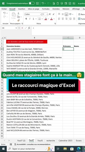 Raccourcis Éclair pour Excel : Gagnez du Temps !