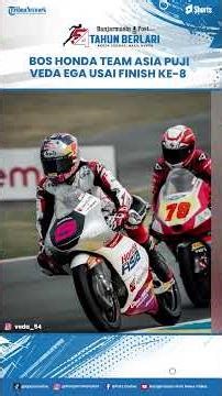 Honda Team Asia Boss Praises Veda Ega After 8th Place Finish at 2026 Moto3 Catalunya GP