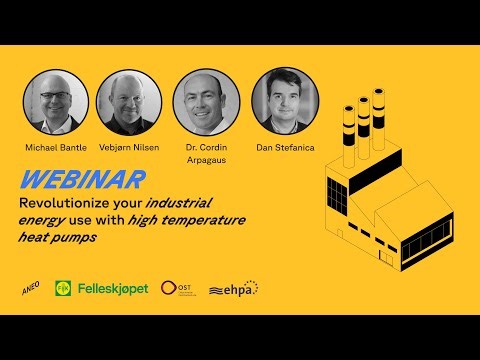 Revolutionize your industrial energy use with high temperature heat pumps | Webinar by Aneo Industry