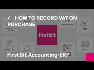 How to Record VAT on purchase
