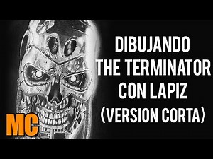 Como Dibujar a Terminator - El Exterminador | Versión Corta
