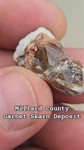 Millard County garnet Skarn deposit. #mineralmountainquartzman #fypシ゚viralシfypシ゚ #fypシ゚viralシfypシ゚viralシalシ #Millard #millardcounty #Utah #crystal #SKARN #moodycoyote | David Horman