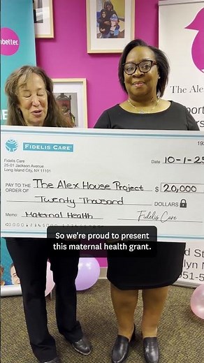 Fidelis Care Maternal Health Grant: The Alex House Project (0:30)