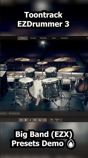 EZDrummer 3 Big Band (EZX) Presets Demo 🔥#iamshane #thisismeph #toontrack #ezdrummer3 #drumvst