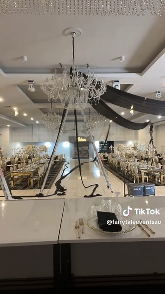 Ceiling Draping Magic for Zakariya & Mazrat's Wedding