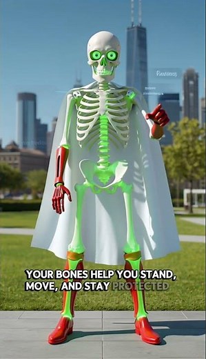 Human Skeletal System Explained | 3D Super Skeleton Animation