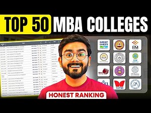 Top 50 MBA Colleges in India | Honest Tier 2 College Ranking 2025