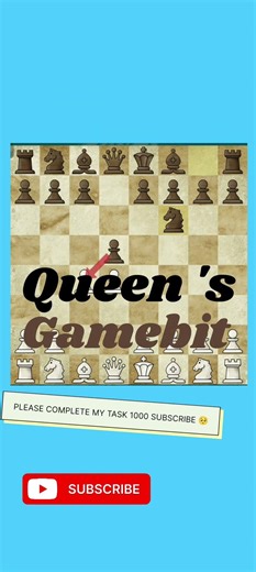 Queen's gamebit tricks in chess game #chess #queen #games