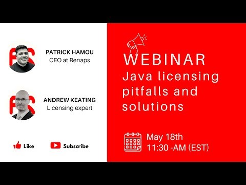 Webinar - Java licensing pitfalls and solutions