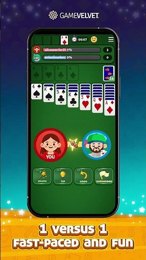 Solitaire Duel: Klondike - The classic Solitaire—now a head-to-head online battle