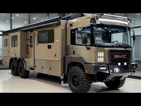 This 2026 GMC 6×6 Armored Camper Redefines Extreme Overland Trave