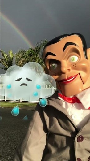 Slappy & Danny see a DOUBLE RAINBOW! Slappy & Danny living Dummies!