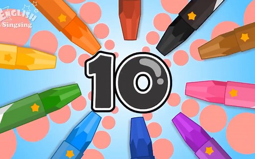 趣味英文数字歌Number Song 1-100小朋友学数数
