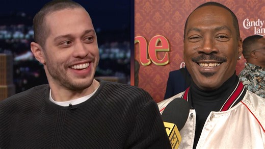 Pete Davidson shows off his perfect Eddie Murphy impression while chatting with Jimmy Fallon on 'The Tonight Show.' | Entertainment Tonight