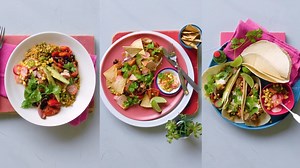 54K views · 35 reactions | One tray, three dishes you'll love again and again. For our Meal-prep Mexican tray bake, see here: https://bit.ly/2WAFP0d | delicious. Australia | Facebook