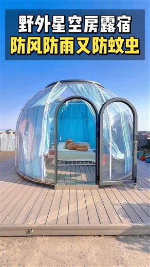 Would You Dine Under the Stars in This Dome? 🌠