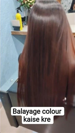 How to do balayage colour 💖 #haircolour#hairstyle #hair #balyage #technology #tutorial #colour #fyp