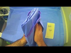 Putting On Your Gown And Gloves In A Sterile Fashion (Scrubbing Yourself Into A Case)